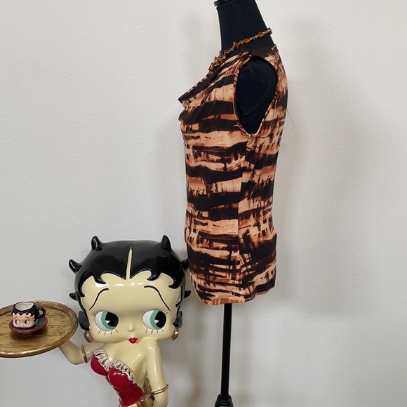 Shape FX Cowl Neck Top Size 6 - Picture 3 of 4